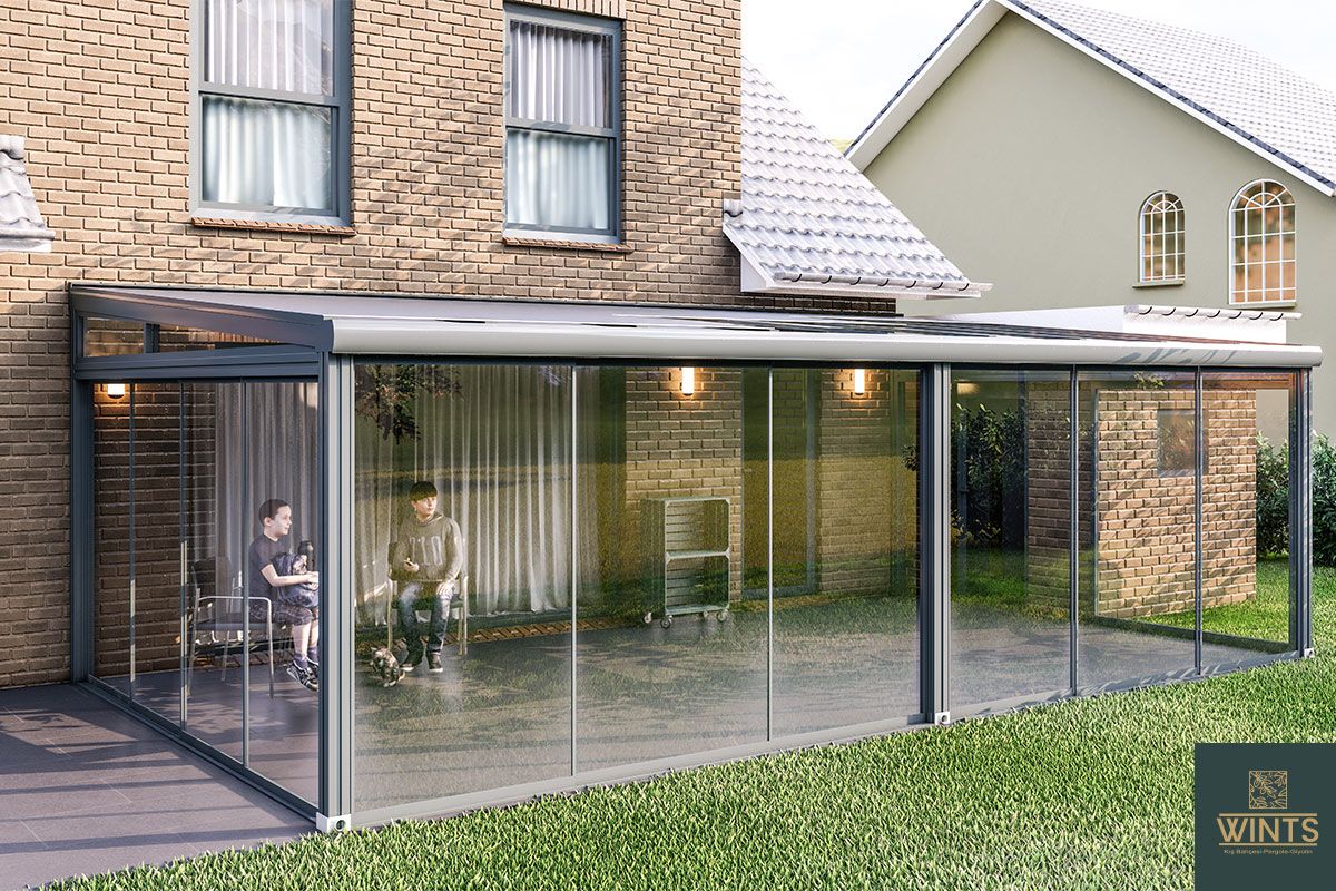 Kış Bahçesi  Cam Tavan Sistemleri